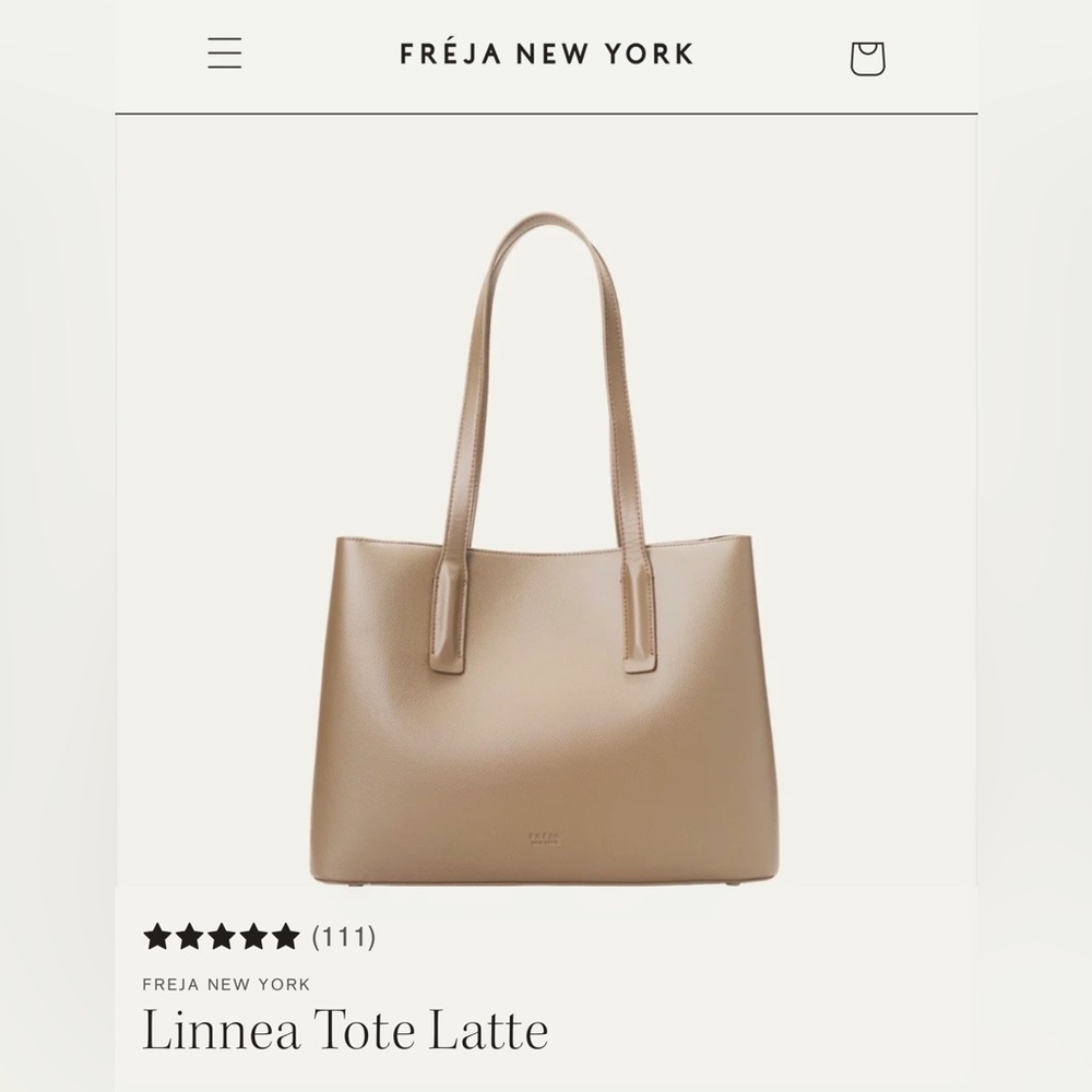 Linnea Tote in Latte